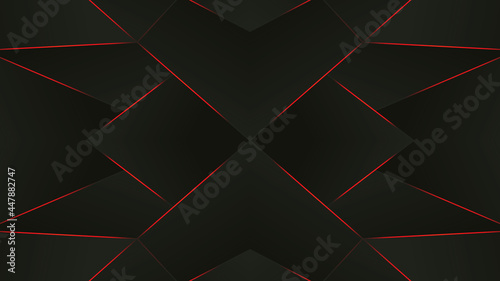 A creative beautiful Illustration design abstract in black background.