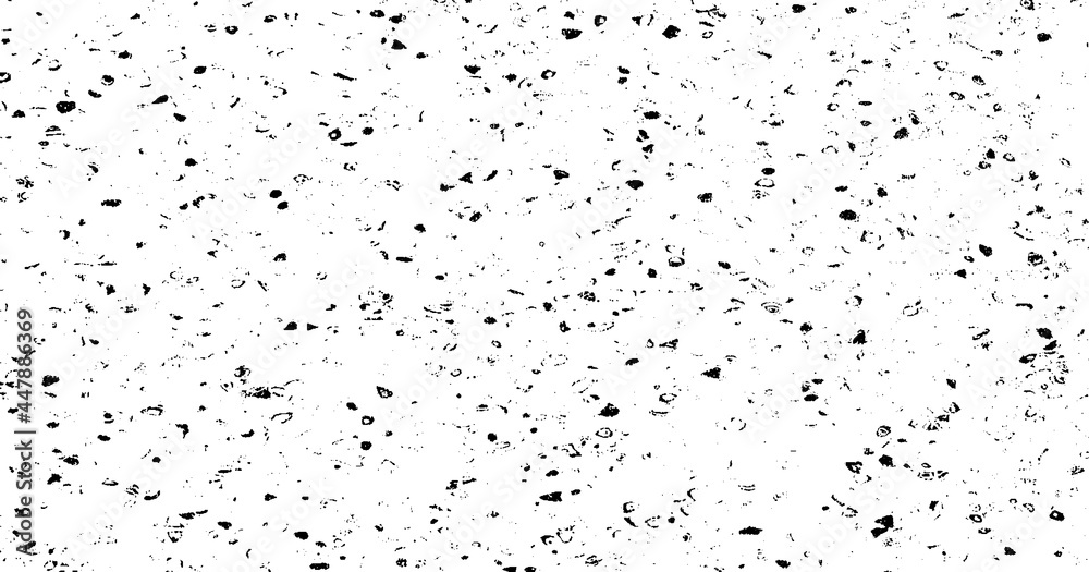 Abstract vector noise. Small particles of debris and dust. Distressed uneven background. Grunge texture overlay with fine grains isolated on white background. Vector illustration. EPS10. Abstract vector noise. Small particles of debris and dust. Distressed uneven background. Grunge texture overlay with fine grains isolated on white background. Vector illustration. EPS10.