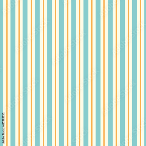Mint and off white stripe seamless pattern. Simple and classic vertical stripe Background. Perfect for fabric, wallpaper and scrapbooking projects.