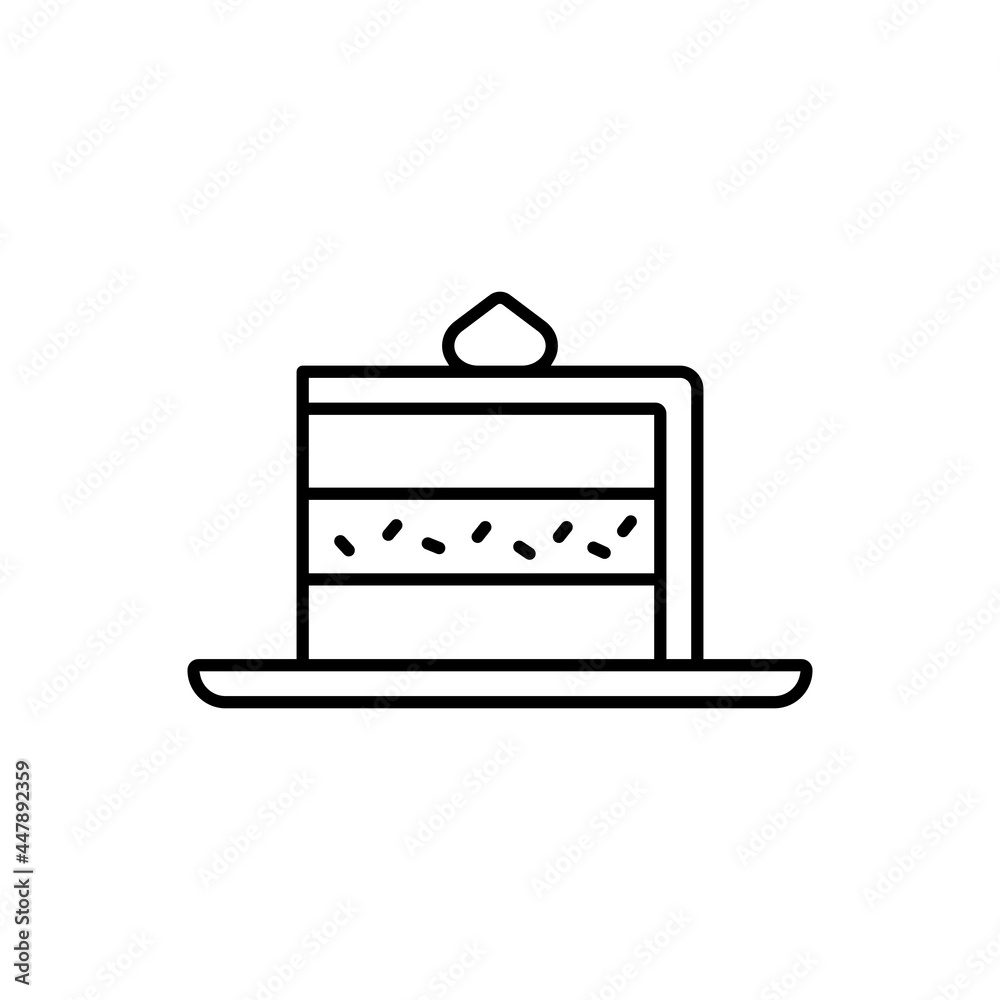 Сake icon vector set. dessert illustration sign collection. sweet symbol or logo. Сake icon vector set. dessert illustration sign collection. sweet symbol or logo.