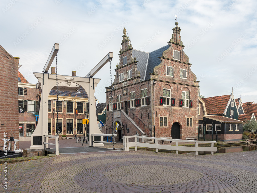 Fototapeta premium De Rijp, Noord-Holland province, THe Netherlands
