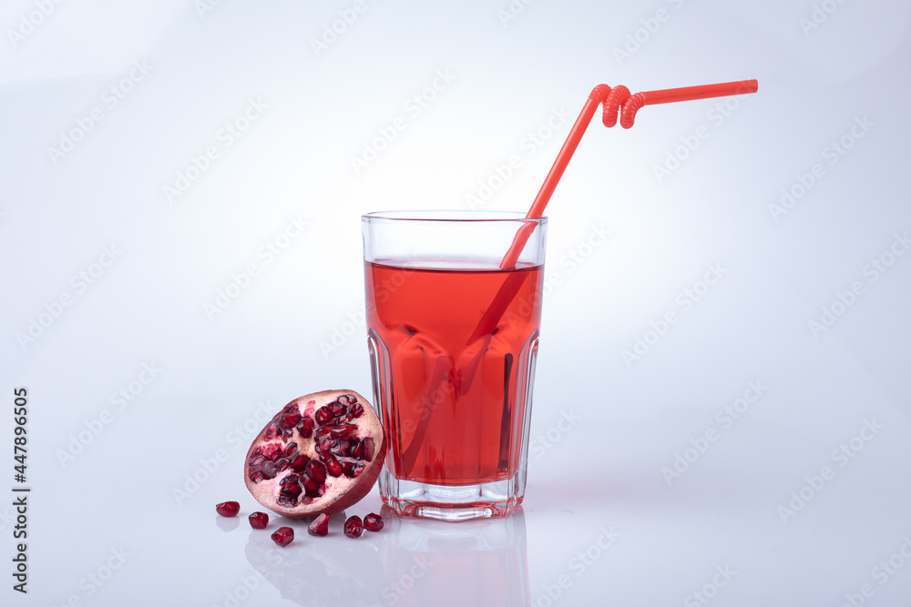 glass of red juice glass of red juice