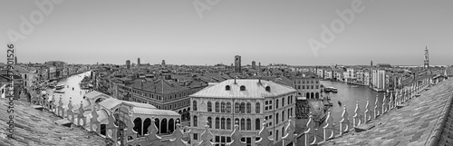 skyline with canale grande in Venice