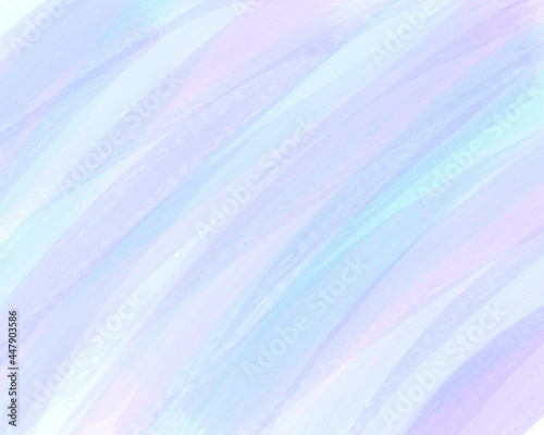 Pastel purple blue and green arches