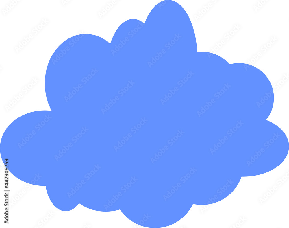 Cloud icon, vector illustration on white backgound Cloud icon, vector illustration on white backgound