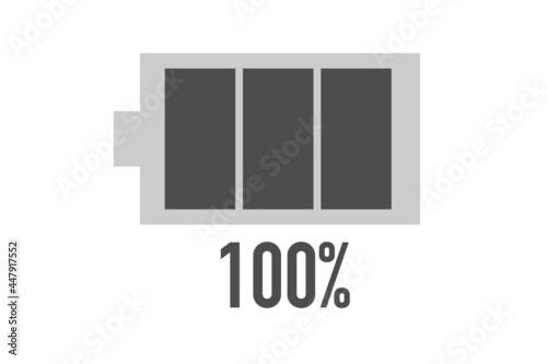 電池残量100%