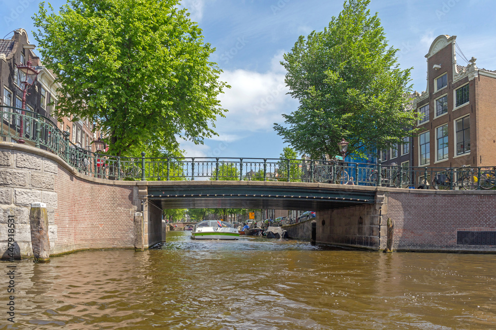 Canal Bridge Amsterdam