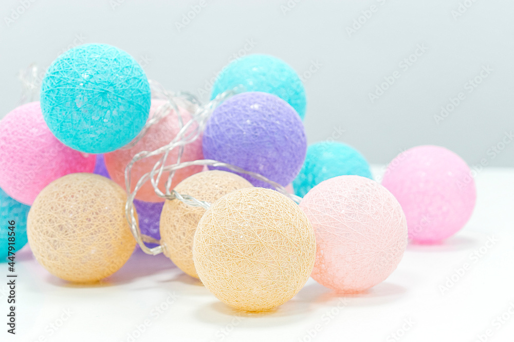 Cotton balls led decoration lighting Cotton balls led decoration lighting