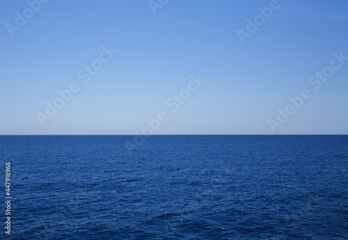 Calm landscape of the sea and the horizon © martina87