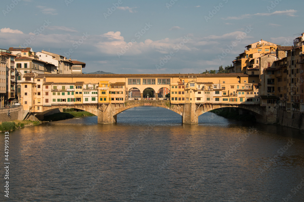 Old bridge in Florence, Italy