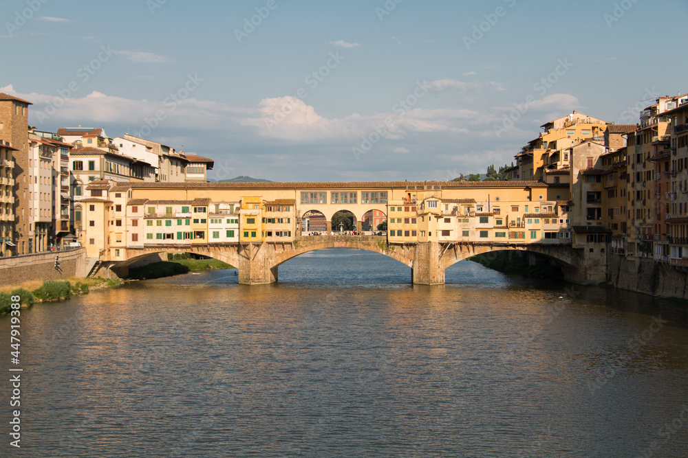 Old bridge in Florence, Italy