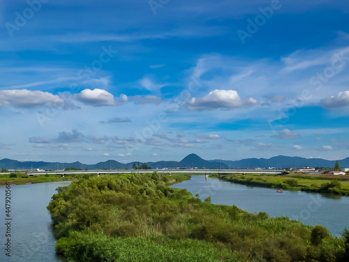 野洲川の風景