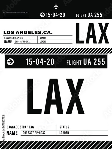 LAX ticket