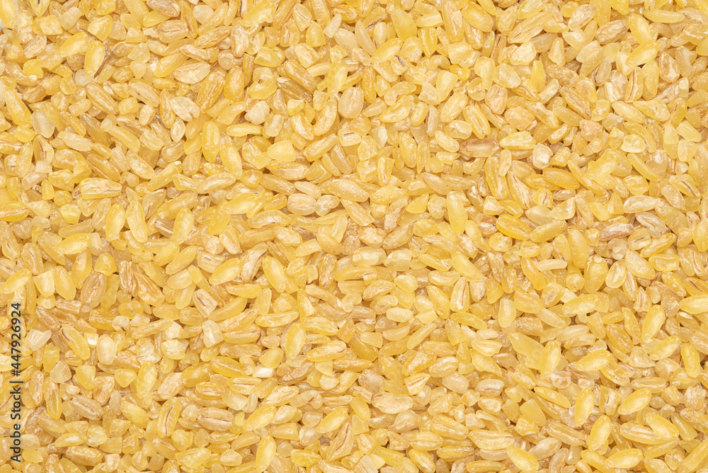 Bulgur wheat background. Food background. Top view, close up. Bulgur wheat background. Food background. Top view, close up.