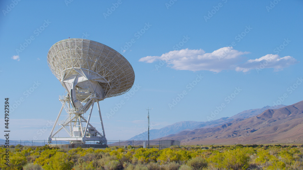Satellite Deep Space Radar Dish Observatory