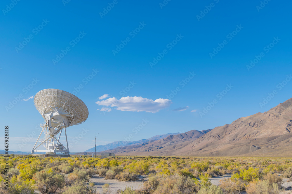 Satellite Deep Space Radar Dish Observatory on Public Land Satellite Deep Space Radar Dish Observatory on Public Land