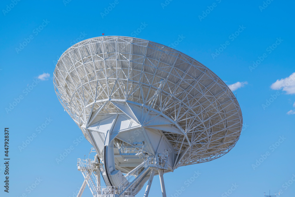 Satellite Deep Space Radar Dish Observatory on Public Land