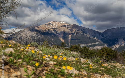 Antalya, spring landscape in Bey Mountains