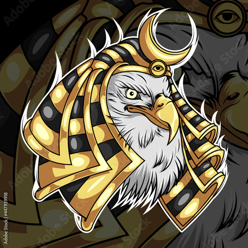 Horus God of egypt mythology character design