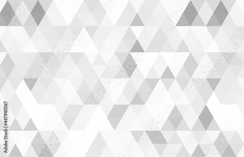 Abstract geometry Black, White and Grey Triangle Pattern.illustration background.vector