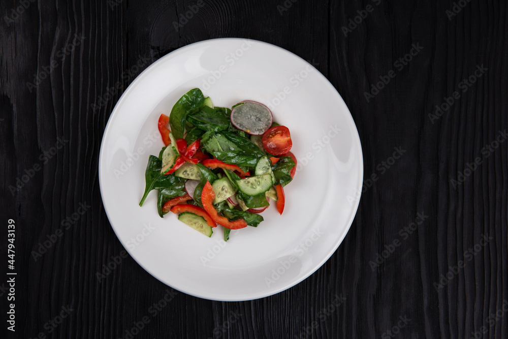 Fresh vegetable salad Fresh vegetable salad