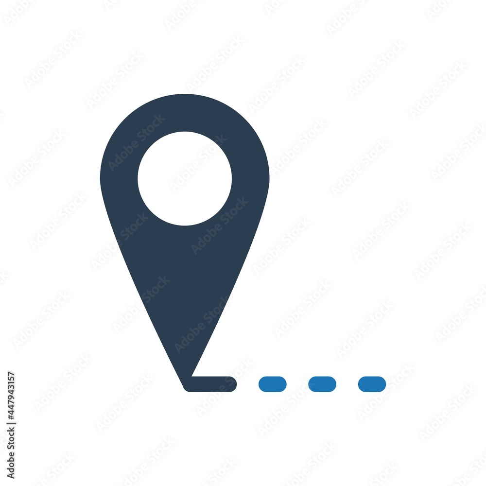 Direction location icon Direction location icon