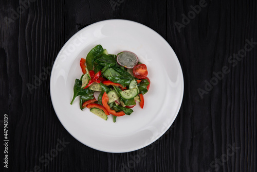 Fresh vegetable salad