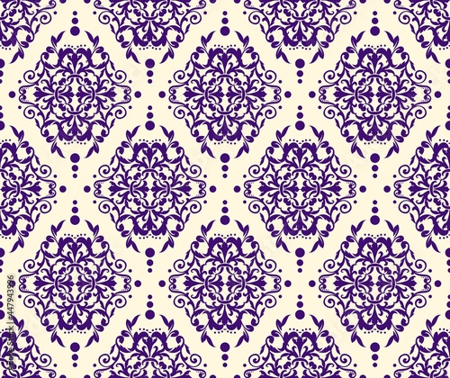 Classic Ornament Pattern Background Wallpaper Luxury