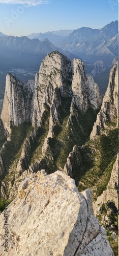 landscape in the mountains