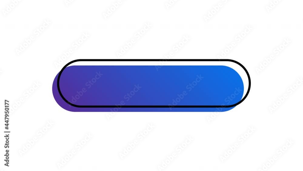 Quote speech bubble. Message frame animation on a white background Quote speech bubble. Message frame animation on a white background