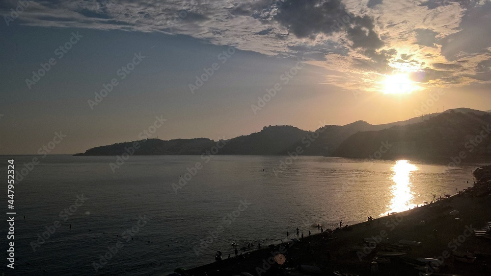 Obraz premium Coucher de soleil