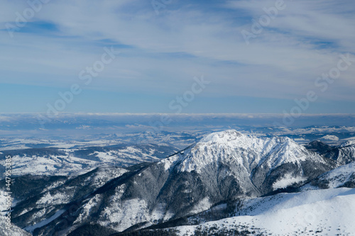 Panorama z samego szczytu