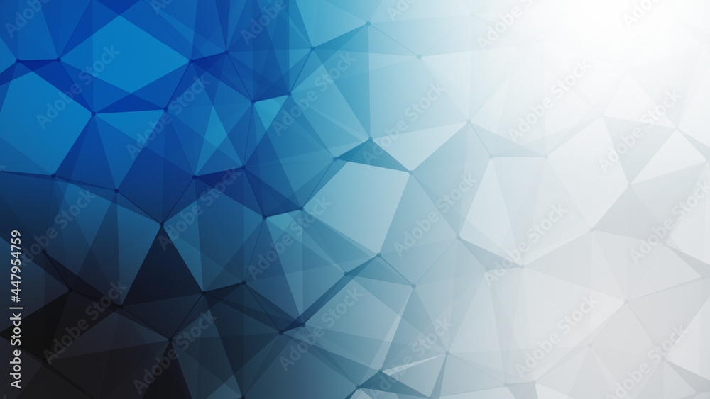 Blue, dark and light triangular gradient background, low poly, futuristic and corporate design template, 3D Illustration. Geometric Plexus backdrop. Blue, dark and light triangular gradient background, low poly, futuristic and corporate design template, 3D Illustration. Geometric Plexus backdrop.