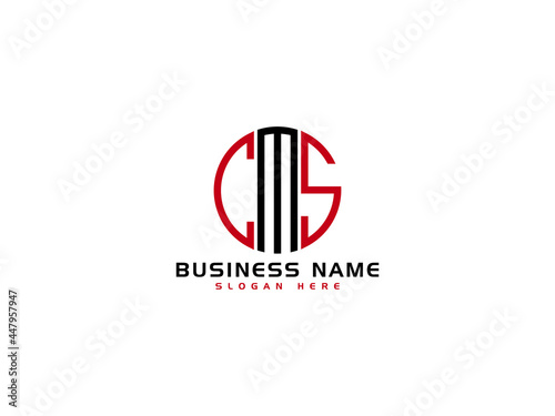 Letter CMS Logo Icon Vector Image Design For New Business