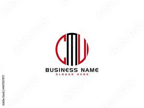 Letter CMU Logo Icon Vector Image Design For New Business