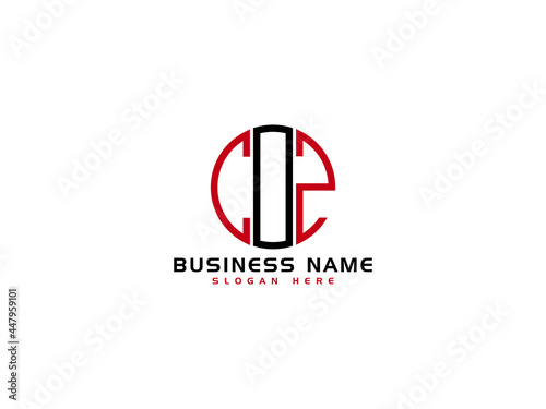 Letter COZ Logo Icon Vector Image Design For New Business