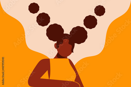 Playful vector illustration depicting a surprised girl. Sheroe, super heroine, girl, woman photo