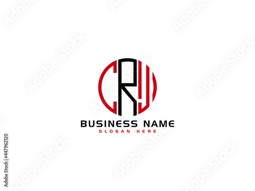Letter CRJ Logo Icon Vector Image Design For New Business