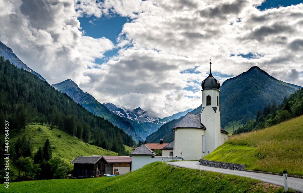 church in the mountains