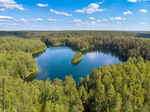 Озеро Глубля Белоруссия