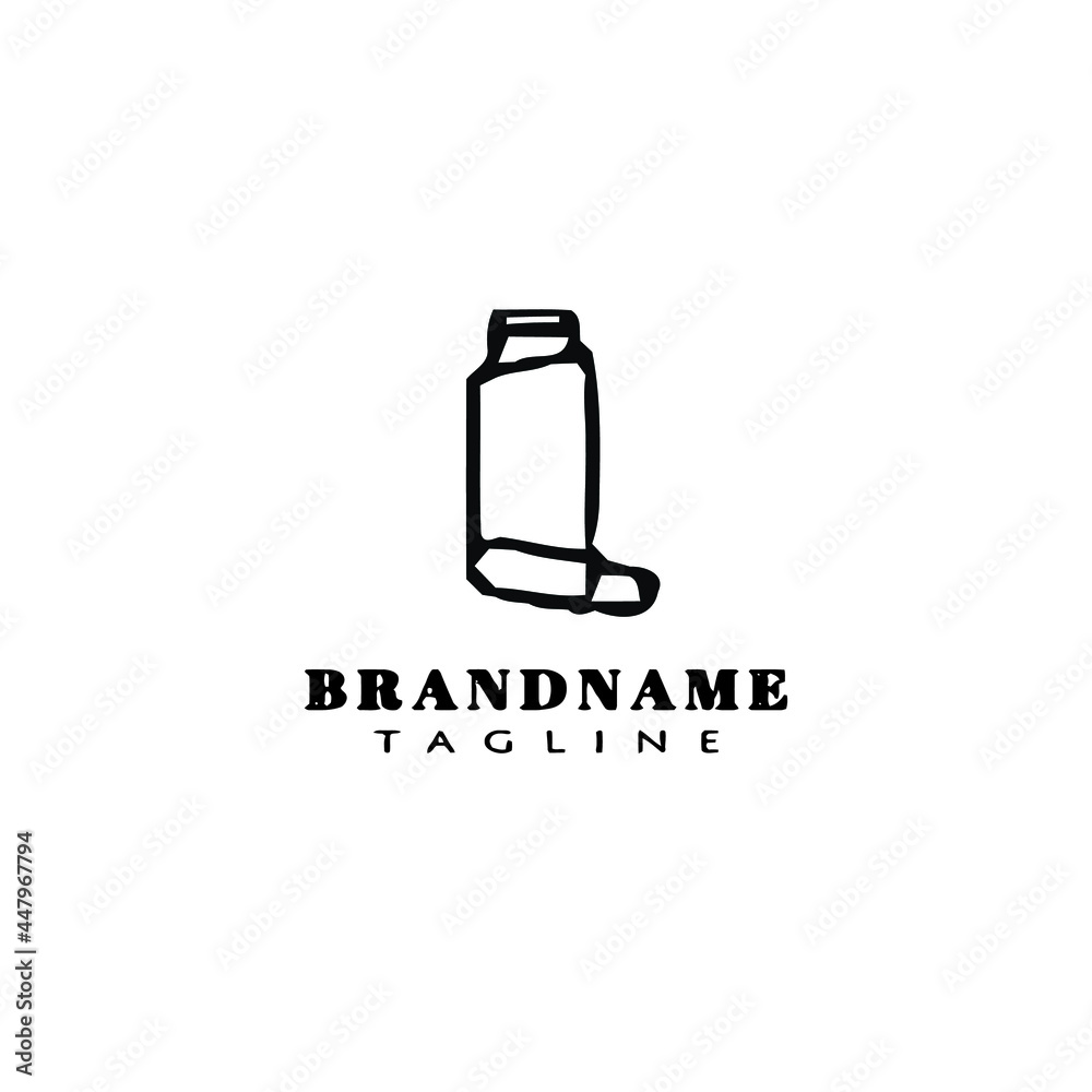 asthma logo icon design cartoon vector illustration asthma logo icon design cartoon vector illustration