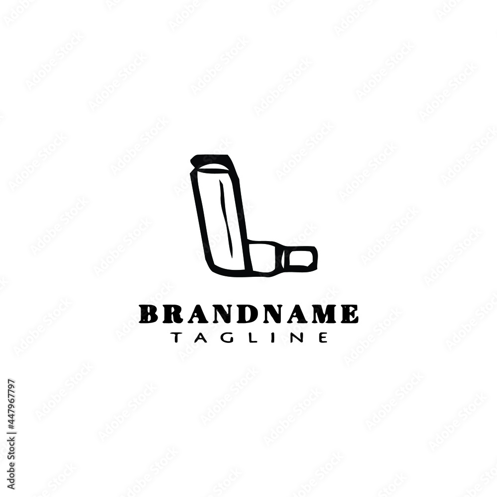 asthma logo icon cartoon template vector illustration asthma logo icon cartoon template vector illustration