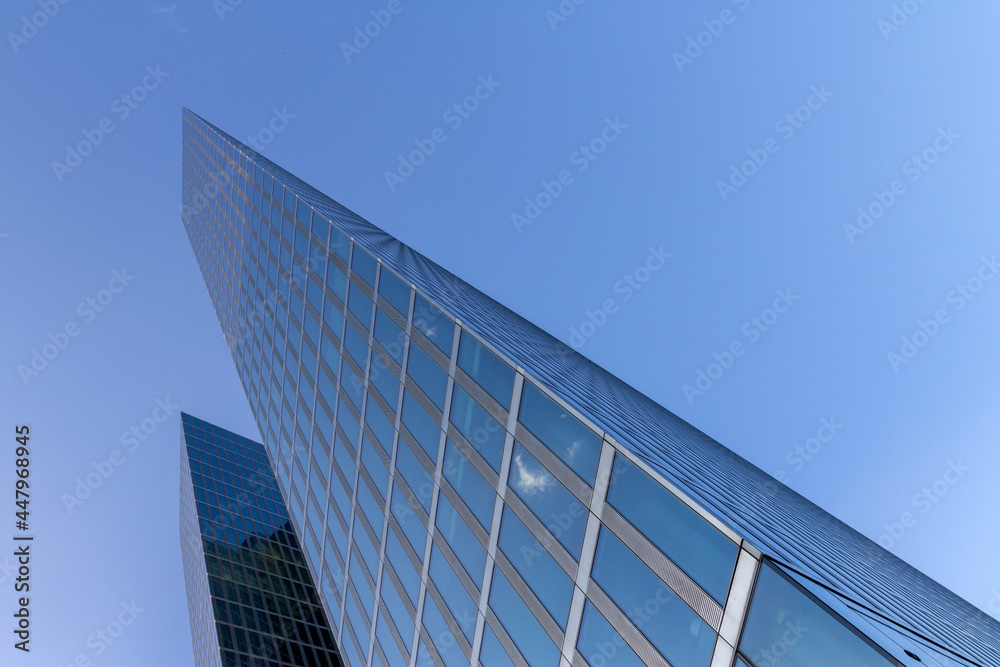 High rise buildings in a financial disctrict High rise buildings in a financial disctrict