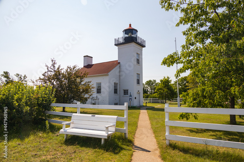 Sand Point Lighthouse, Escanaba, Michigan photo