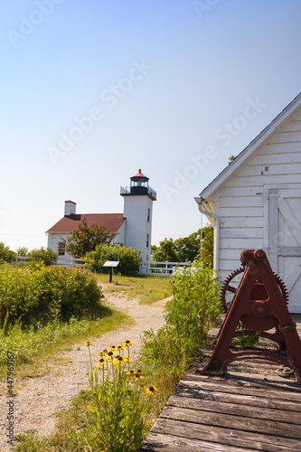 Sand Point Lighthouse, Escanaba, Michigan photo