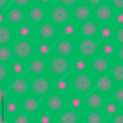Abstract stars seamless pattern. Boho print for fabric, textile, interior design, wallpaper. Vector modern illustration