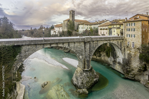 Cividale del Friuli, view of Devil's bridge
