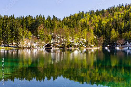 Fusine lakes natural park, Friuli Italy