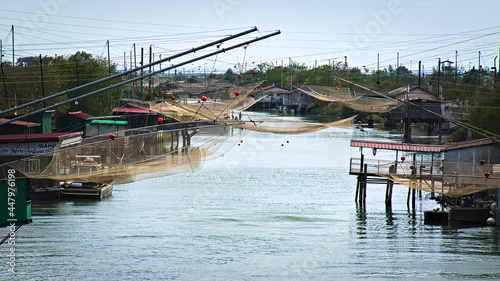 Tableau sur toile porto garibaldi- comacchio
