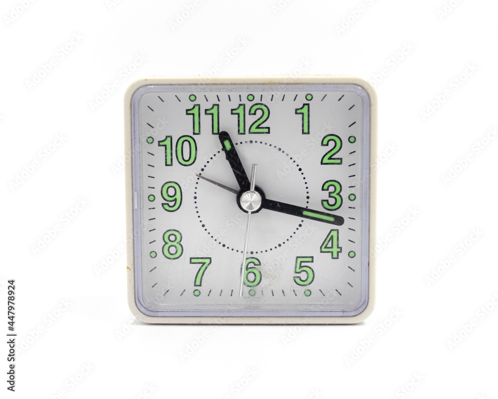 clock isolated on white clock isolated on white